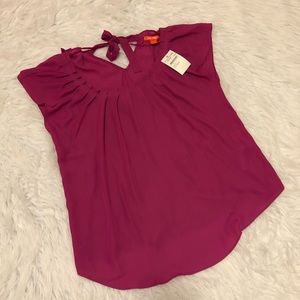 Joe Fresh Pink Blouse